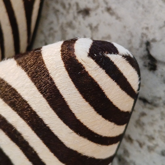 🦓 🔥Michael Kors zebra print heels size 7M - Picture 8 of 15